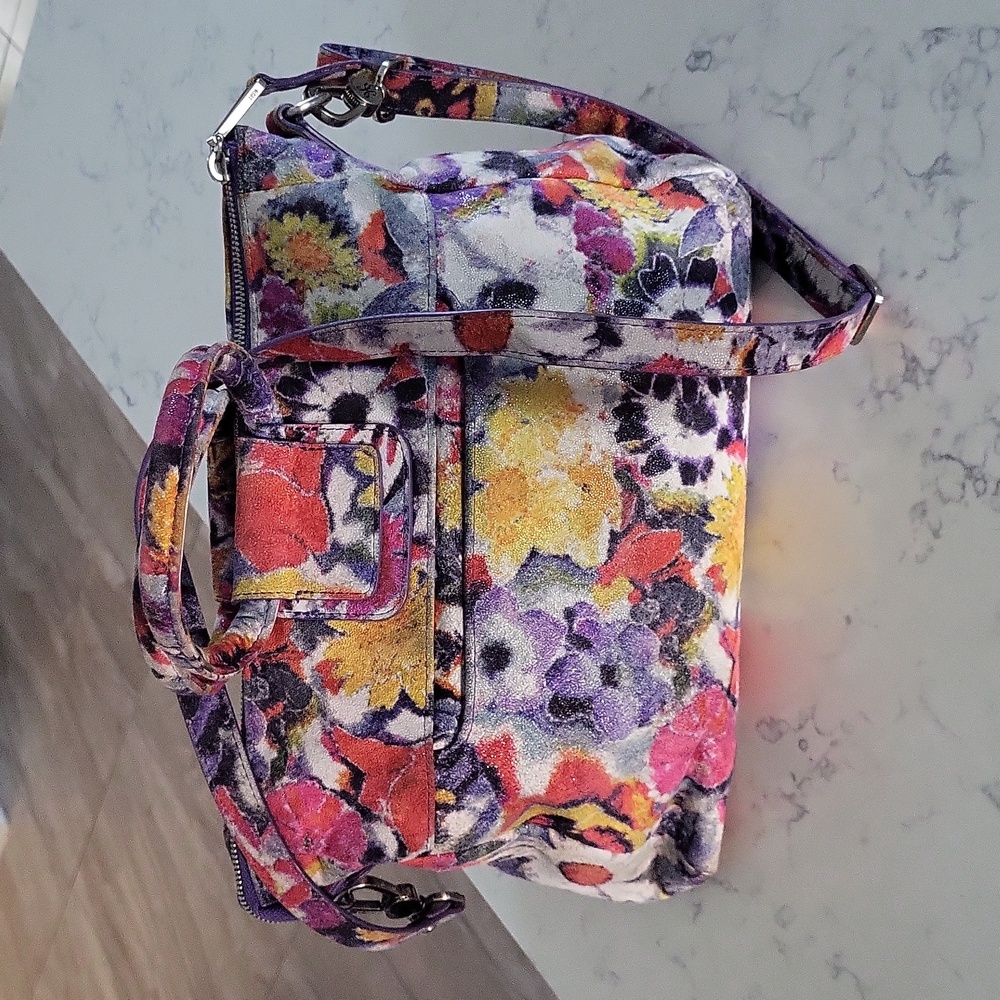 Poppy Floral Hobo bag